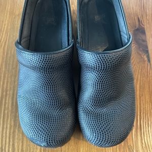 Dansko Pro XP Black Clogs